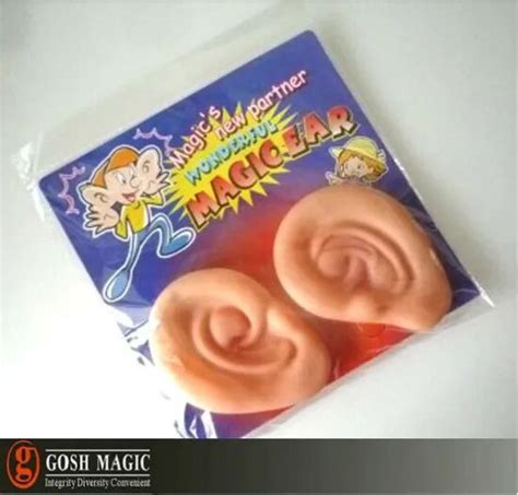 Free Shipping Magic Tricks Jumbo Latex Ear Pair Good Qualitylatex Band