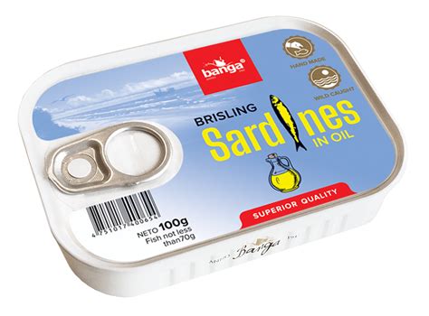 Lightly Smoked Sardines In Oil 120g Banga