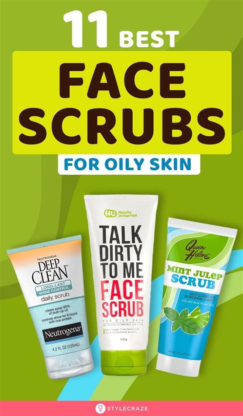 Best Face Scrubs For Oily Skin