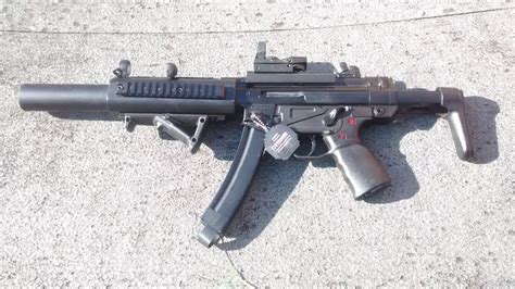 Decided I Wanted Some Ris Rails On My Ics Mp5 Sd3 Airsoft