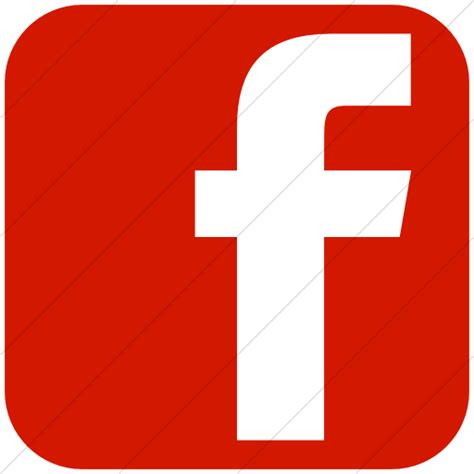 Red Facebook Logo Logodix