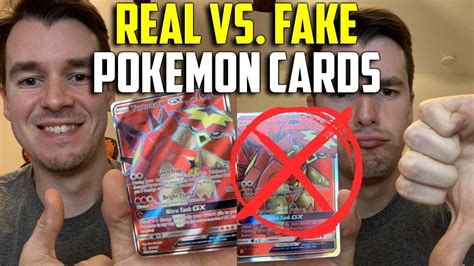 How To Spot Fake Pokémon Cards How To Tell Is A Pokemon Card Is Fake