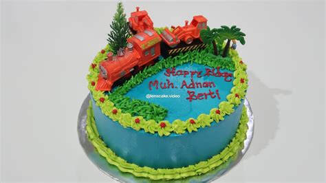 Setiap hari aku bersyukur kepada tuhan karena telah mempertemukanku. Kue Ulang Tahun Kereta Api Mini : Decoration Cake Thomas N ...