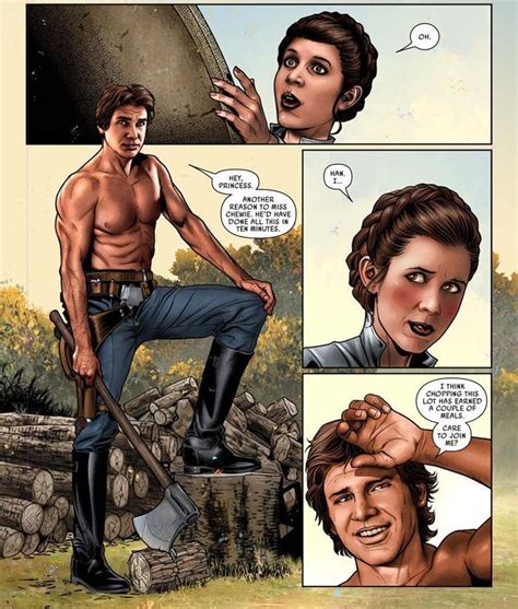 Star Wars Marvel Delivers Double Dose Of Shirtless Han