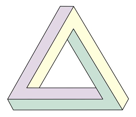 Penrose Triangle Vector At Collection Of Penrose