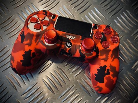 Playstation 4 Ps4 Silikon Controller Bumper Hülle Camouflage