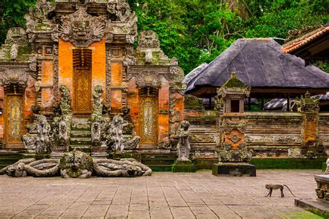 The Sacred Monkey Forest Home To 700 Monkeys Ubud Bali Indonesia