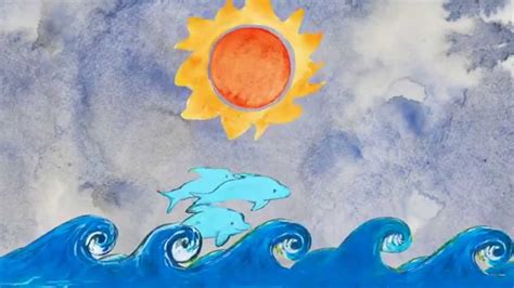 Dibujos De Olas De Mar Infantiles Dibujos De Olas Del Mar A Lapiz