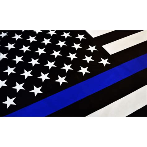 Thin Blue Line Usa American Flag Officerstore