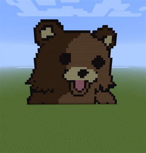 Minecraft Bear Pixel Art All In One Photos