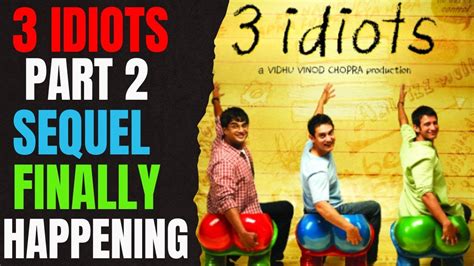 3 Idiots Sequel Start 3 Idiots Update 3 Idiots Movie Aamir Khan