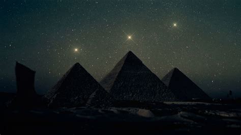Pyramids Of Giza And Orions Belt