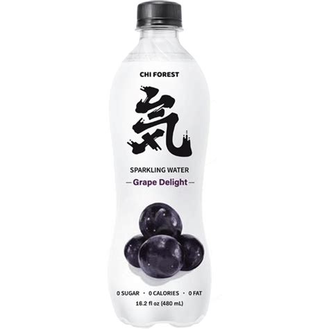Chi Forest Sparkling Water Grape Delight 480ml Nikankitchen 日韓台所