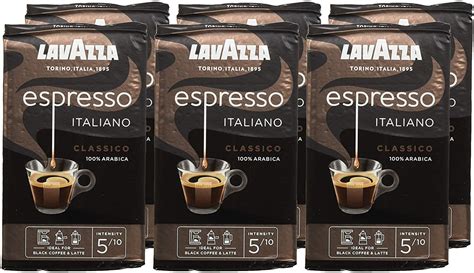 Lavazza Caffe Espresso Italiano Classico Coffee Beans 250g Euro