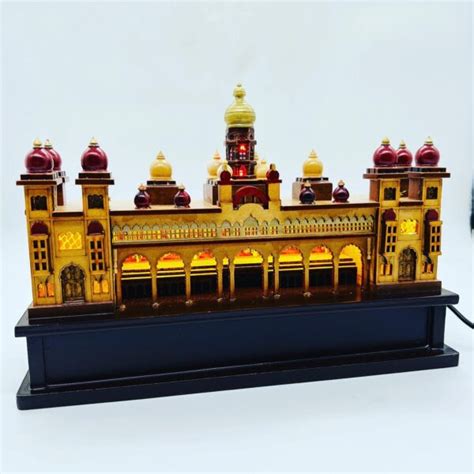 Wooden Handcrafted Mysore Palace Available Sizes 8101216