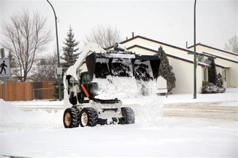 Snow Removal Services Edmonton Bobcat Services