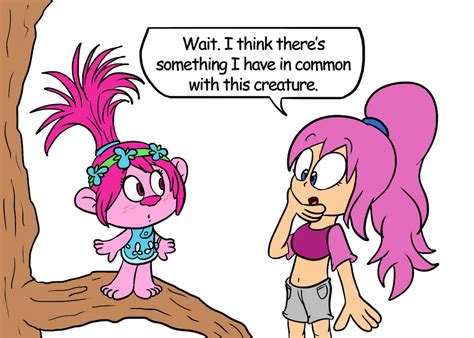 Rika Finds A Troll Named Poppy By Juacoproductionsarts On Deviantart