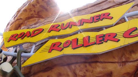 Warner Bros Movie World Road Runner Rollercoaster