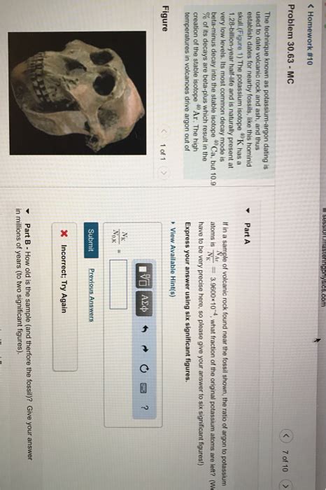 Radiometric dating potassium argon method. Physics Archive | April 27, 2018 | Chegg.com