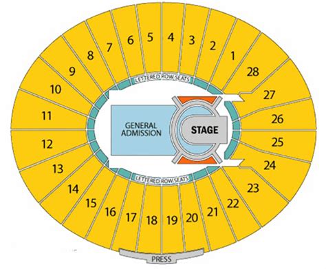 Rose Bowl Seating Chart With Rows Elcho Table