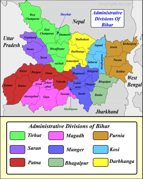 Geography Of Bihar Complete Notes For Bpsc Bssc Geography4u Read