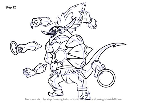 Snubberx: Hoopa Pokemon Coloring Pages