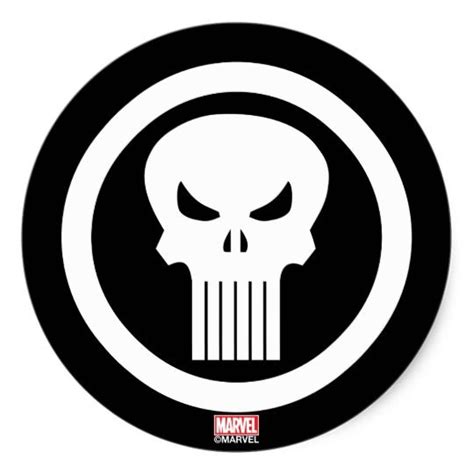 Round Punisher Logo Logodix