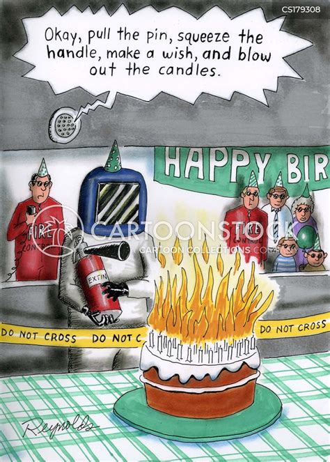 Blowing Out Candles Cartoons And Comics Funny Pictures From Cartoonstock