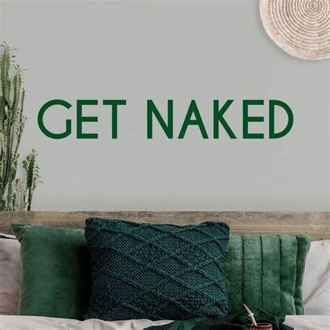 Wandtattoo Get Naked Zum Duschen Bitte Ausziehen My Xxx Hot Girl