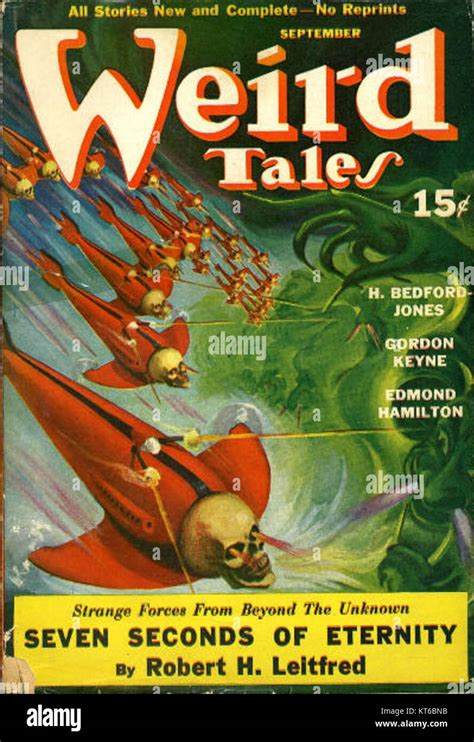 Weird Tales September 1940 Stock Photo Alamy