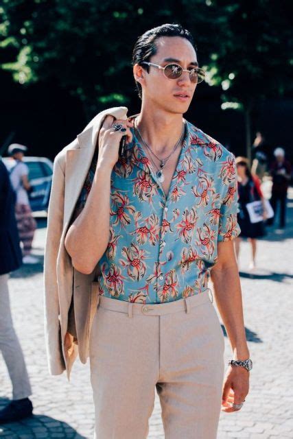 Maybe you would like to learn more about one of these? 20 Floral Shirt Outfits For Men - Styleoholic