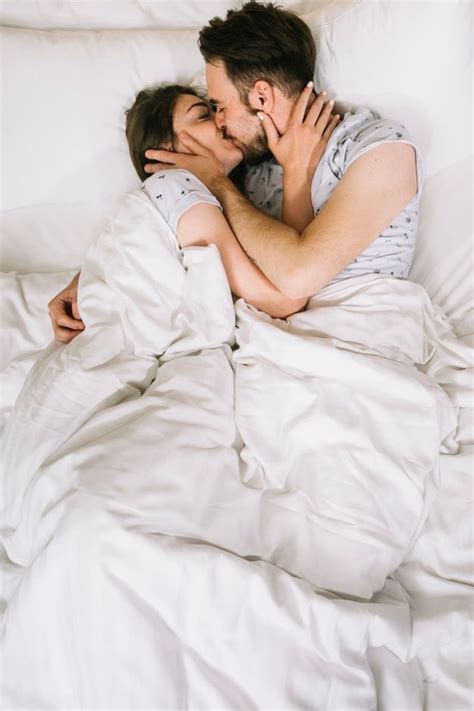 Download Young Couple In Bed In The Morning For Free Cuddling Couples
