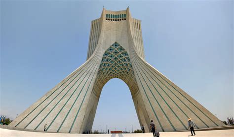 Azadi Tower Borj E Azadi Or Freedom Tower In Tehran Iran X