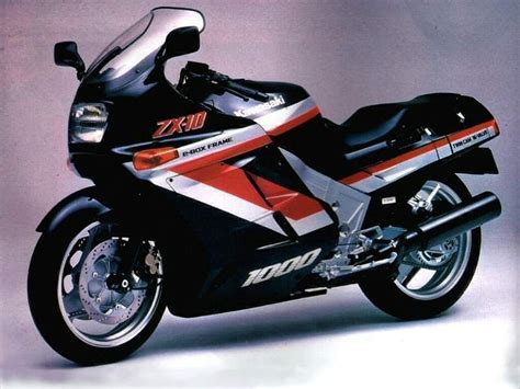 It is available in only 1 variant and 2 colours. Kawasaki ZX10 (1990) - MotorcycleSpecifications.com