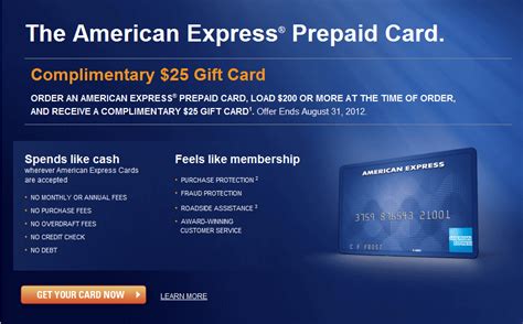 Maybe you would like to learn more about one of these? Start with $25 free, finish with 5% on all purchases with the Amex Prepaid card. - Travel With Miles