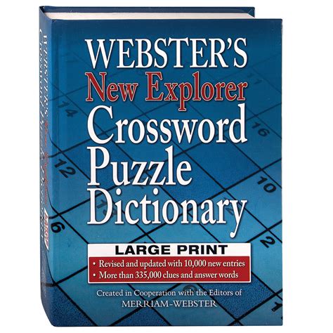 Websters New Explorer Crossword Puzzle Dictionary