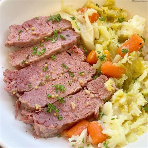 Whether you're making slow cooker corned beef. {VIDEO} Instant Pot Low-Carb Corned Beef & Cabbage (5) - Fit Slow Cooker Queen
