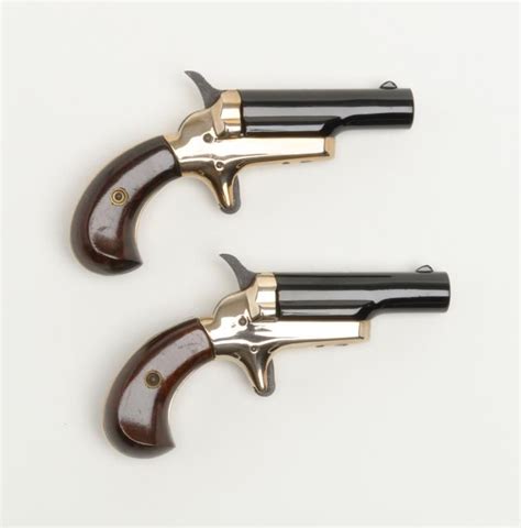 Boxed Set Of Two Colt Single Shot Derringers Cal 22 Short Serial