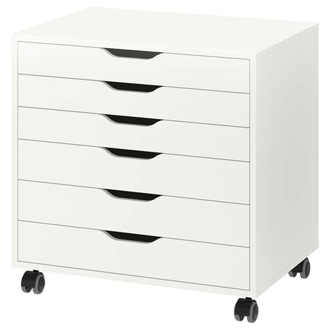 Alex Drawer Unit On Casters White Ikea