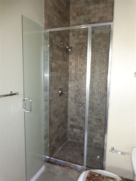 This saves on labor and makes for a more aesthetically pleasing design. Semi-Frameless Shower Doors And Enclosures ~ Denver | Bel ...