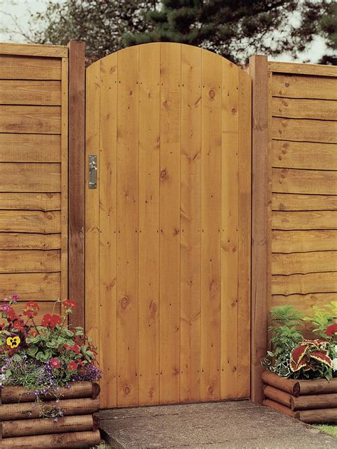 Decorative wooden garden gates can be the perfect finishing touch to any garden space. Grange, Side Entry Arch Gate. Sale on Garden Gates at LSD ...