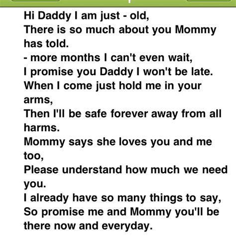 Daddy Quotes For Unborn Baby. QuotesGram