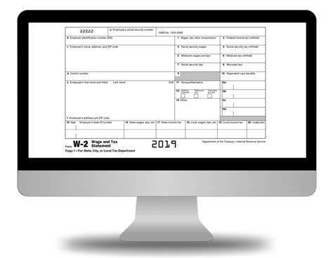 Create Free Printable 2019 W2 Form Online E File Just 149