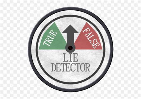 Hand Outline True Lies Lie Detector Stock Illustrations Question
