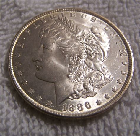 1886 Morgan Silver Dollar Proof Like Morgan Silver Dollar Etsy