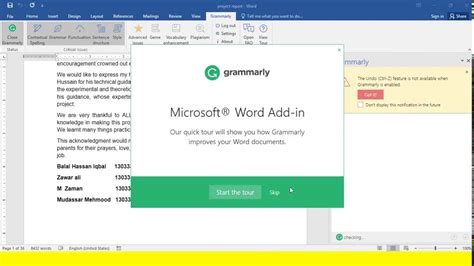 Feb 13, 2020 · follow the steps below to install grammarly on microsoft office and use it with microsoft word: How to install Grammarly for Microsoft Word Check for ...