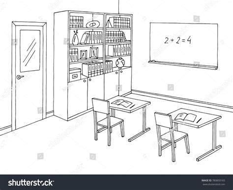 Classroom Clipart Black And White 20 Free Cliparts Download Images On