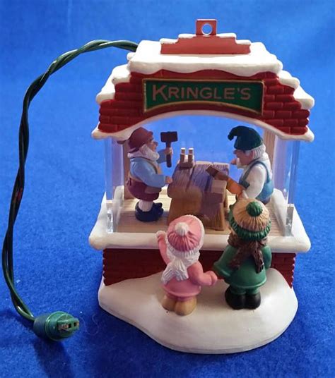 Hallmark Kringles Toy Shop Light And Motion 1987 Kringle Hallmark