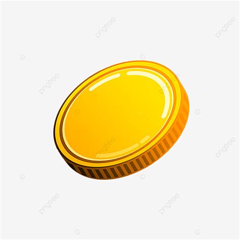 Plain Gold Coin Png