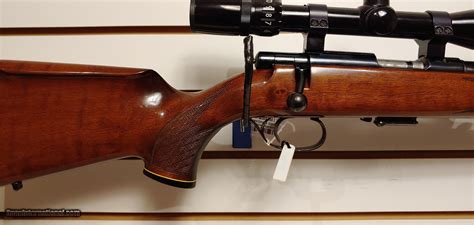 Used Savageanschutz Model 54m Sporter 22 Win Mag With Scope Very Good